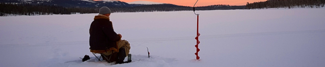 Gara di pesca in amicizia alla trota sul ghiaccio al laghetto di Candelo - 20 Gennaio 2019