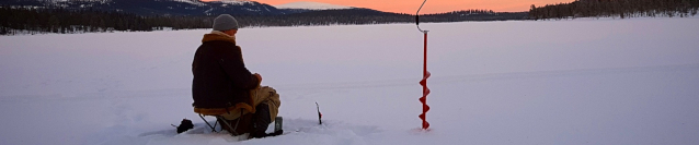 Gara di pesca in amicizia alla trota sul ghiaccio al laghetto di Candelo - 20 Gennaio 2019
